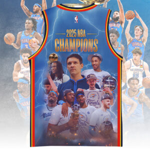 Oklahoma City Thunder Basketball Jersey - TANTN 13968