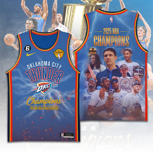 Oklahoma City Thunder Basketball Jersey - TANTN 13968