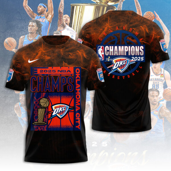 Oklahoma City Thunder 3D Apparel - TANTN 13978