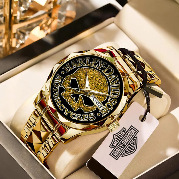 Harley Davidson Alloy Luxury Quartz Watch - TANTN 14005