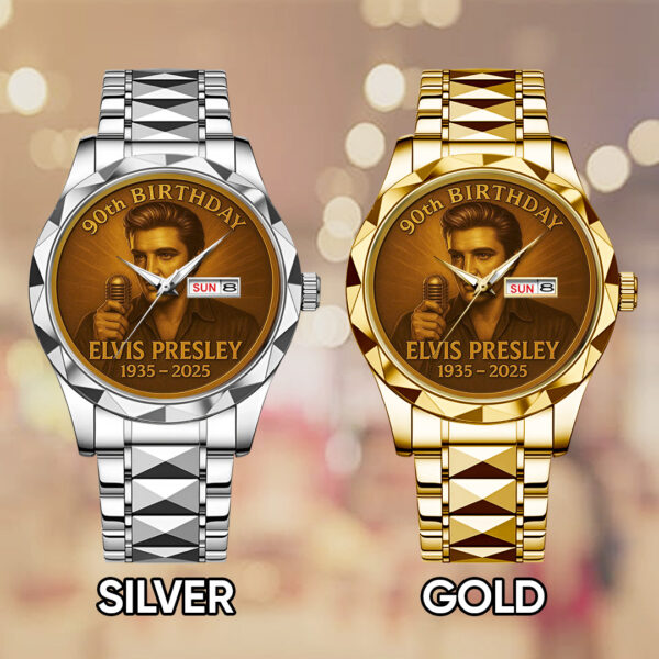 Elvis Presley Alloy Luxury Quartz Watch - TANTN 14026