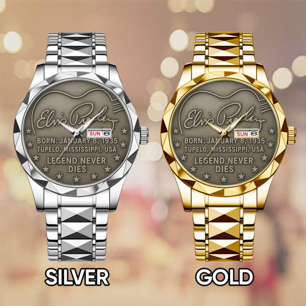 Elvis Presley Alloy Luxury Quartz Watch - TANTN 14030