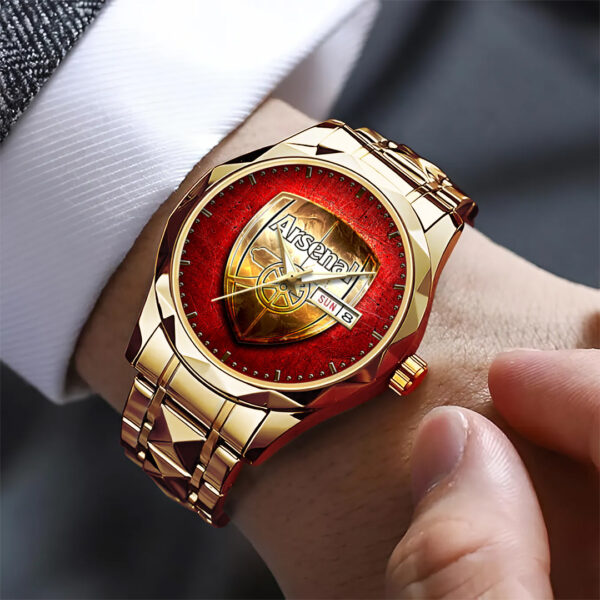 Arsenal FC Alloy Luxury Quartz Watch - TANTN 14048