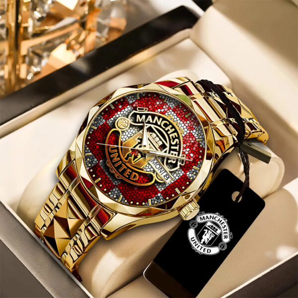 Manchester United Alloy Luxury Quartz Watch - TANTN 14055