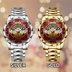 Manchester United Alloy Luxury Quartz Watch - TANTN 14055