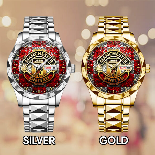 Manchester United Alloy Luxury Quartz Watch - TANTN 14055
