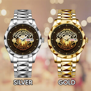 Manchester United Alloy Luxury Quartz Watch - TANTN 14056