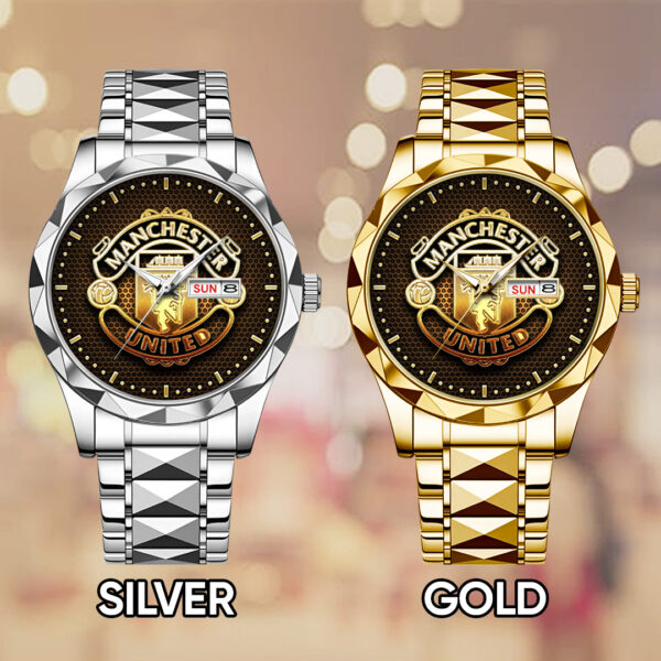 Manchester United Alloy Luxury Quartz Watch - TANTN 14056