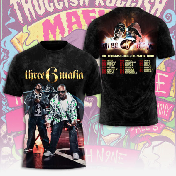 Three 6 Mafia 3D Apparel - GNE 3703
