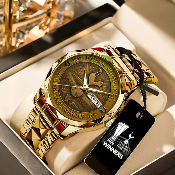 Tottenham Hotspur FC Alloy Luxury Quartz Watch - TANTN 14045