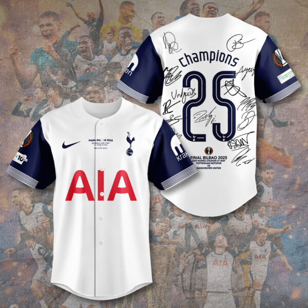 Tottenham Hotspur FC Baseball Jersey - TANTN 13589