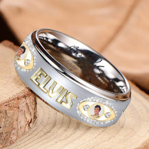 Elvis Presley Custom Alloy Ring - MAITM 12132
