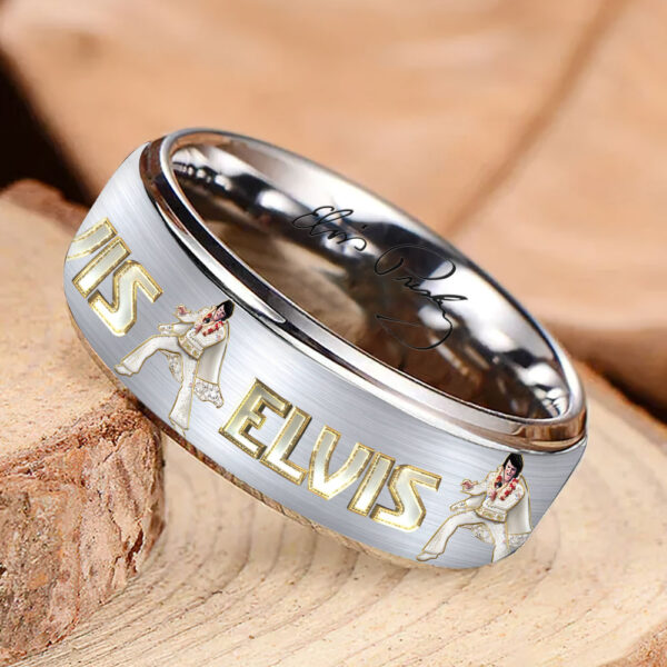 Elvis Presley Custom Alloy Ring - MAITM 12134