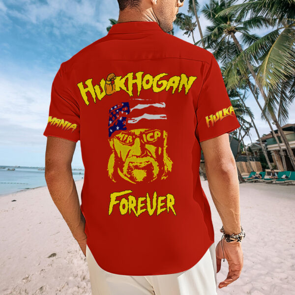 Hulk Hogan Short Sleeve Dress Shirt – MAITM 12366