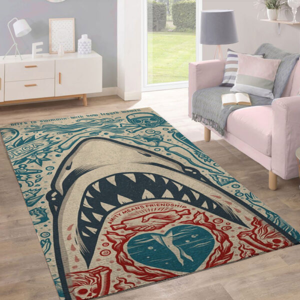 Jaws Rectangular Rug - MAITM 12218
