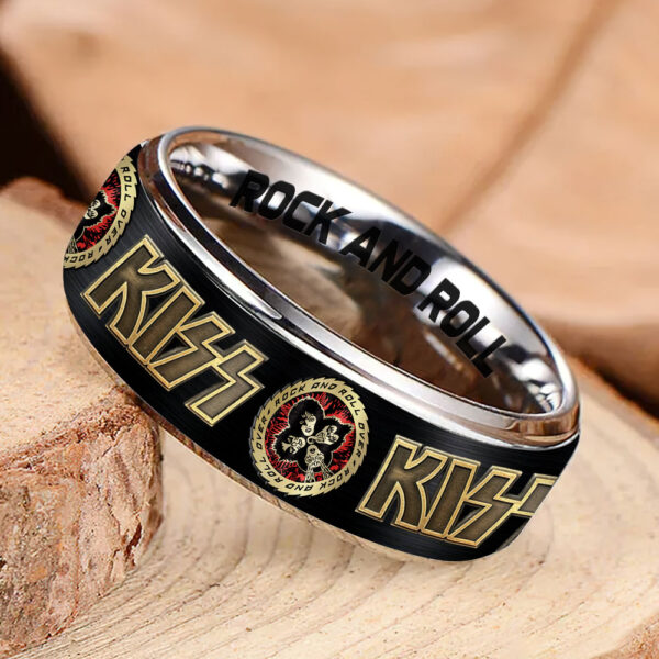 Kiss Band Custom Alloy Ring - MAITM 12075