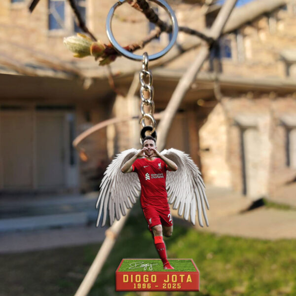 Liverpool FC x Diogo Jota Custom Shape 1-sided Keychain - MAITM 12026