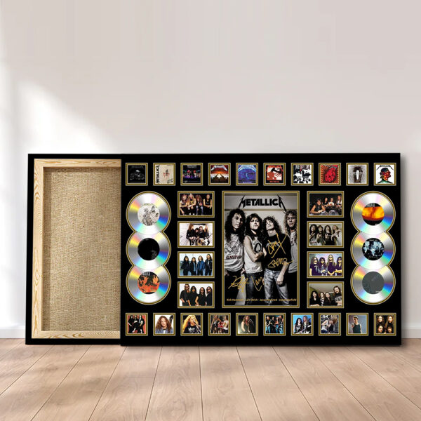 MET Band Rectangle Canvas With Inner Frame - MAITM 12136