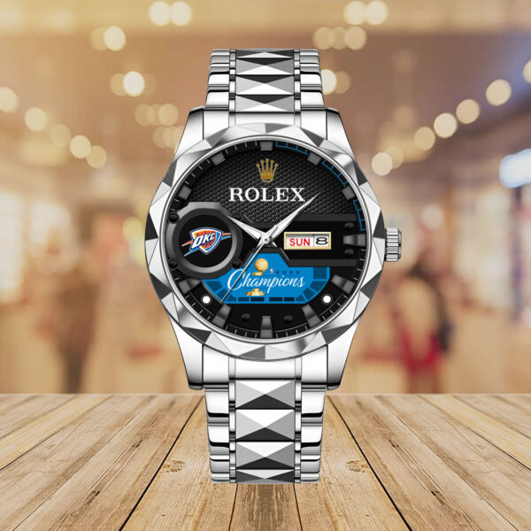 Oklahoma City Thunder x Rolex Alloy Luxury Quartz Watch - MAITM 12023