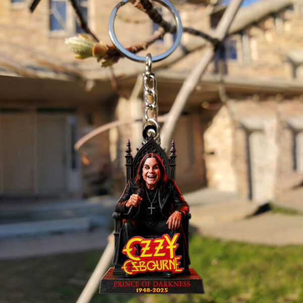 Ozzy Osbourne Custom Shape 1-sided Keychain - MAITM 12300