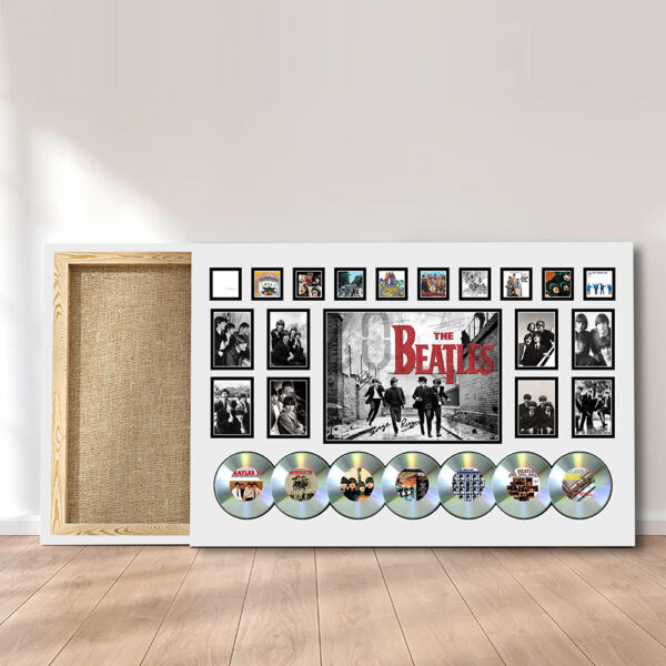 The Beatles Rectangle Canvas With Inner Frame - MAITM 11959