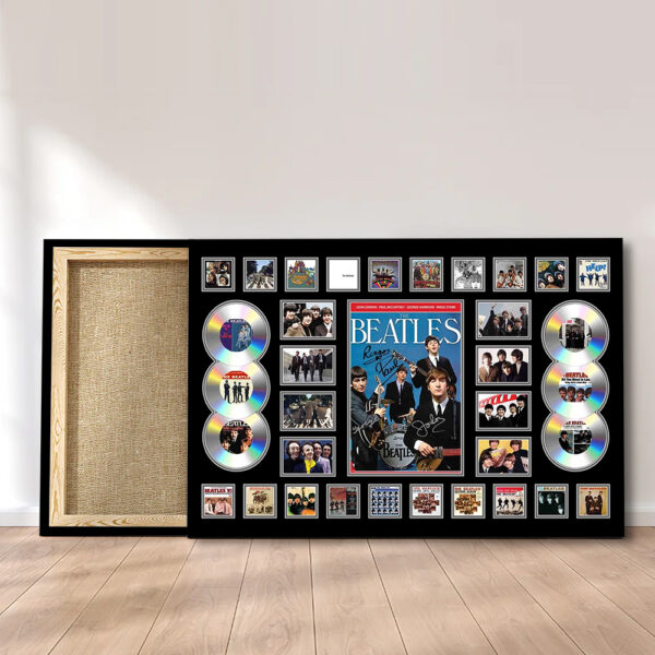 The Beatles Rectangle Canvas With Inner Frame - MAITM 11957