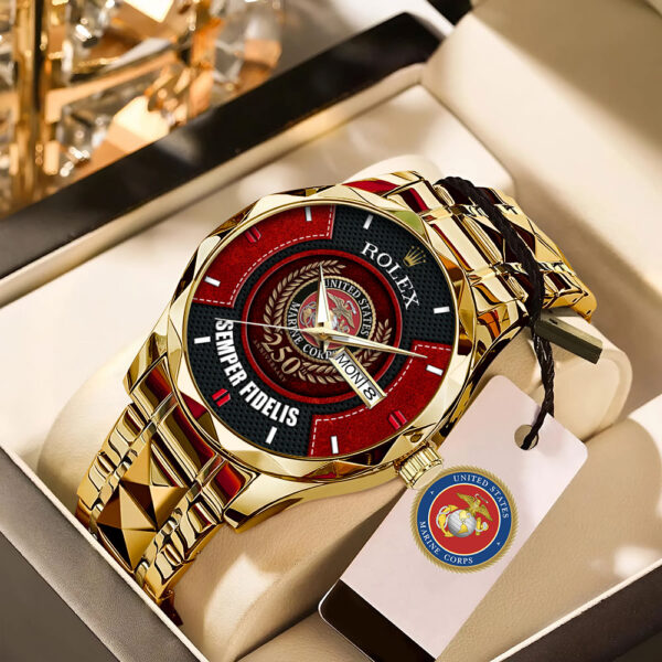 US Marine Corps x Rolex Alloy Luxury Quartz Watch - MAITM 12243