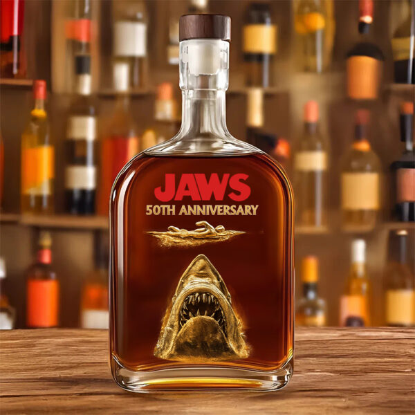 Jaws 25oz Empty Whiskey Bottle - TMTHU 121