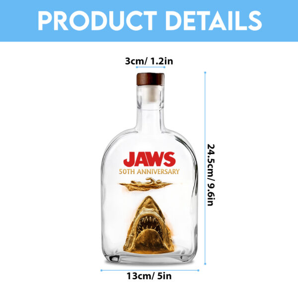 Jaws 25oz Empty Whiskey Bottle - TMTHU 121