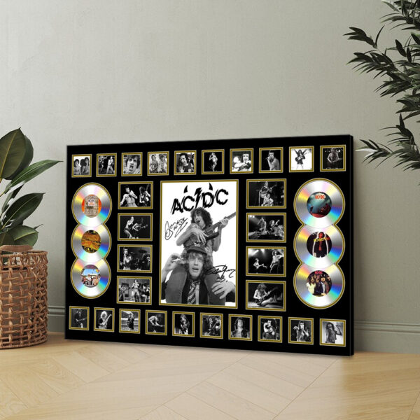 Rock Music Rectangle Canvas With Inner Frame - MAITM 11956