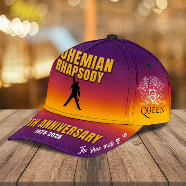 Freddie Mercury x Queen Band Classic Cap - MAITM 12089