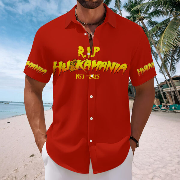 Hulk Hogan Short Sleeve Dress Shirt – MAITM 12366