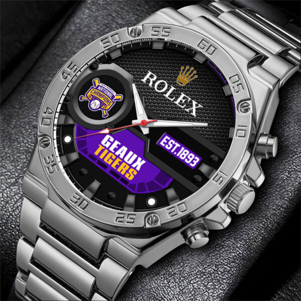 LSU Tigers Baseball x Rolex Gentleman Stainless Steel Watch - MAITM 12013