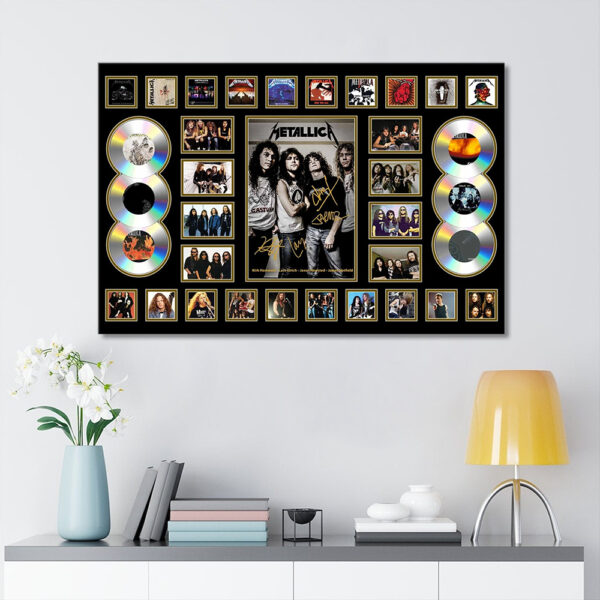 MET Band Rectangle Canvas With Inner Frame - MAITM 12136