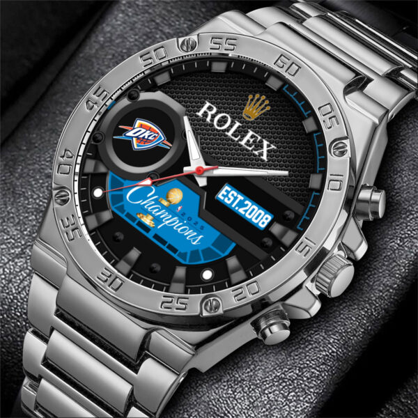 Oklahoma City Thunder x Rolex Gentleman Stainless Steel Watch - MAITM 12196