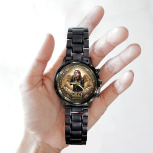 Ozzy Osbourne Black Stainless Steel Watch - MAITM 12270