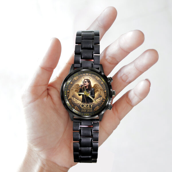 Ozzy Osbourne Black Stainless Steel Watch - MAITM 12270