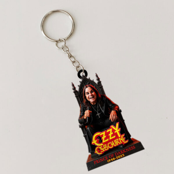 Ozzy Osbourne Custom Shape 1-sided Keychain - MAITM 12300