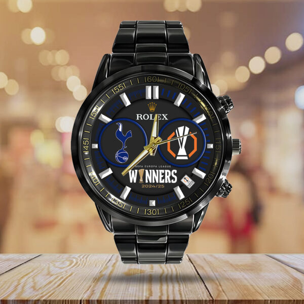 Tottenham Hotspur FC x Rolex Black Stainless Steel Watch - MAITM 11961