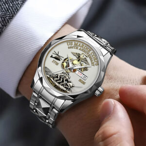 US Marine Corps Alloy Luxury Quartz Watch - MAITM 12179