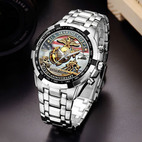 US Marine Corps Alloy Quartz Watch - MAITM 12202