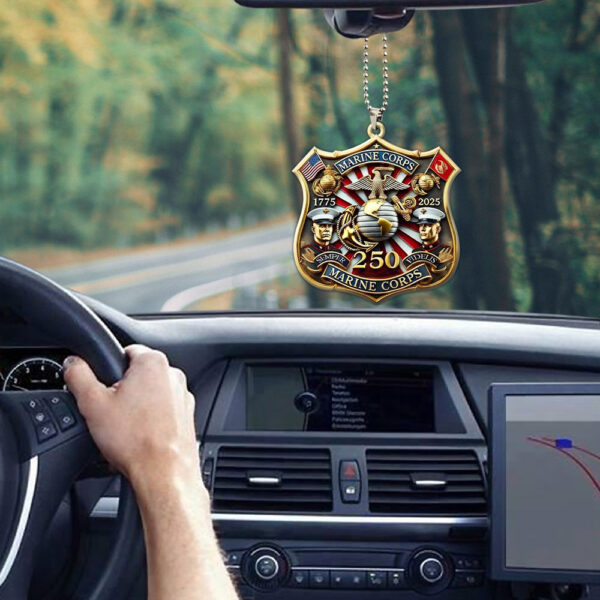 US Marine Corps Custom shape 2-sided Acrylic Car Ornament - MAITM 12293