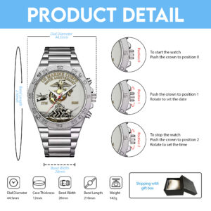 US Marine Corps Gentleman Stainless Steel Watch - MAITM 12181