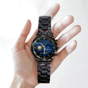 US Navy x Rolex Black Stainless Steel Watch - MAITM 12176