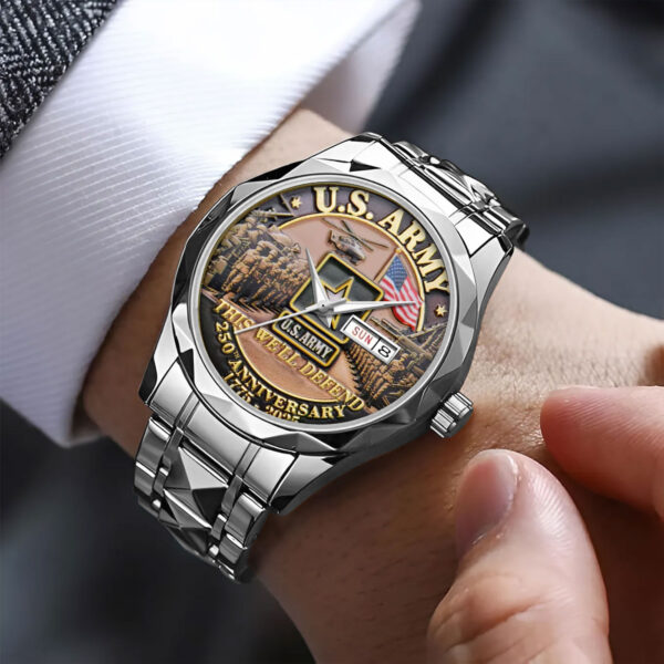 US Army Alloy Luxury Quartz Watch - MAITM 12171