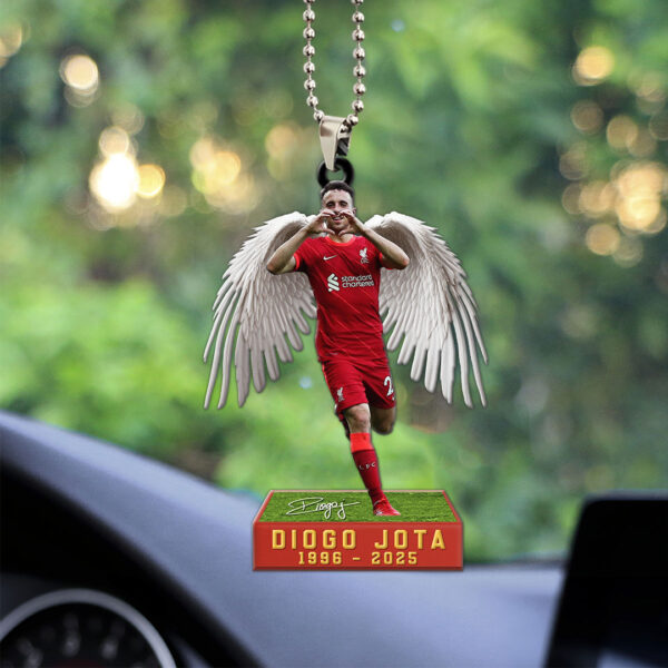 Liverpool FC x Diogo Jota Custom Shape 1-sided Acrylic Car Ornament - MAITM 12025