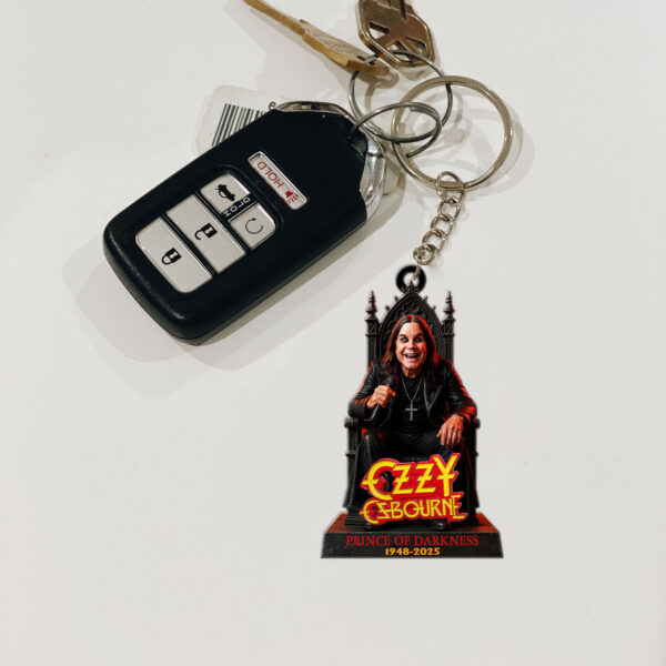 Ozzy Osbourne Custom Shape 1-sided Keychain - MAITM 12300