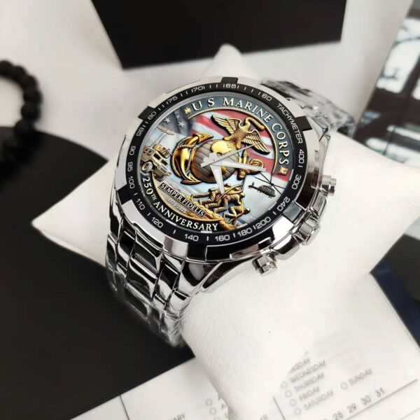 US Marine Corps Alloy Quartz Watch - MAITM 12202