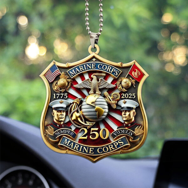 US Marine Corps Custom shape 2-sided Acrylic Car Ornament - MAITM 12293