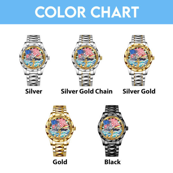 US Navy Alloy Luxury Quartz Watch - MAITM 12193